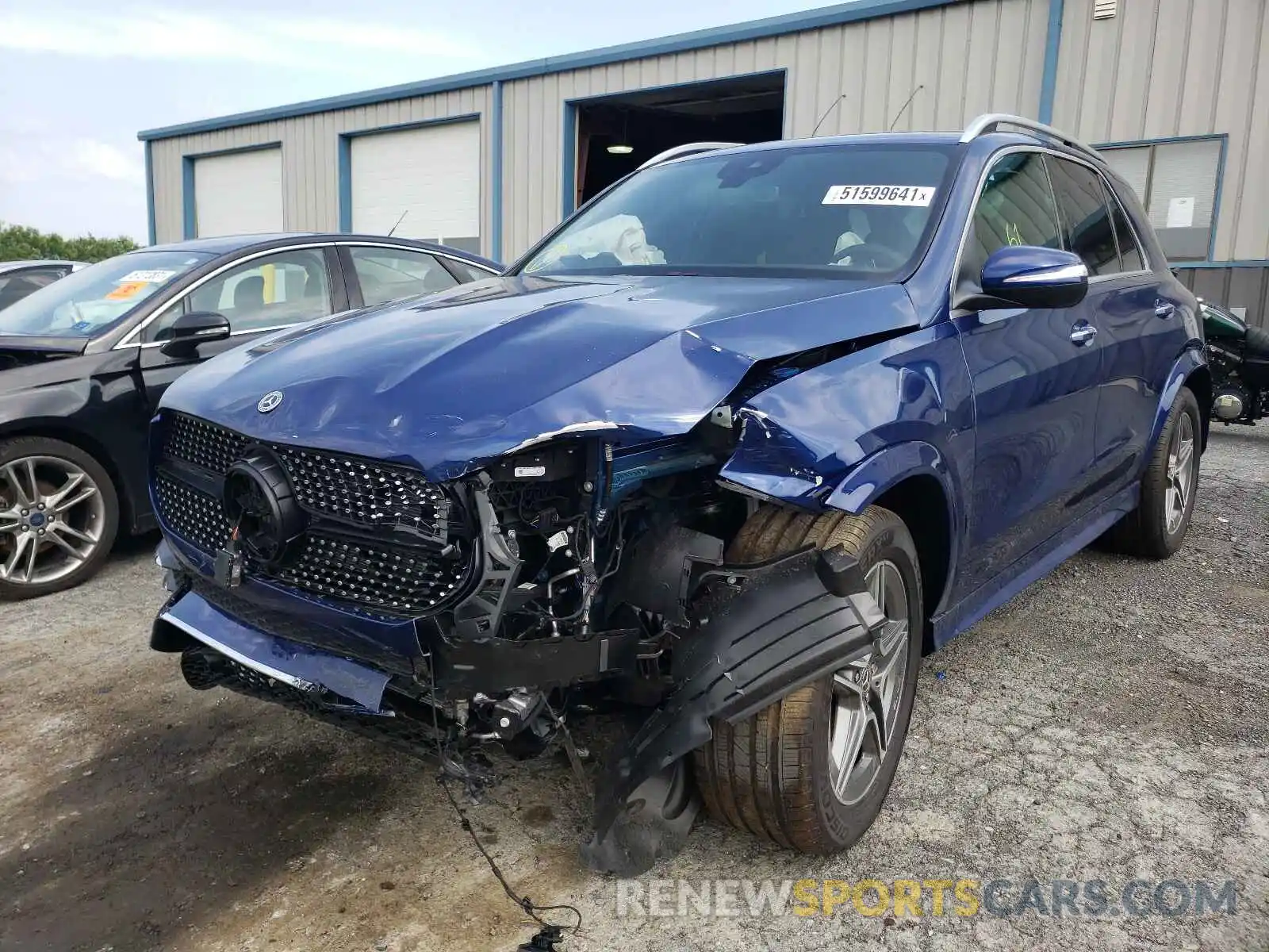 2 Photograph of a damaged car 4JGFB4KB4MA508249 MERCEDES-BENZ GLE-CLASS 2021