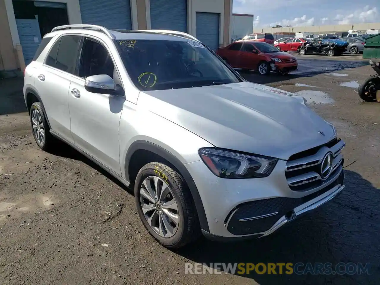 1 Photograph of a damaged car 4JGFB4KB5MA309310 MERCEDES-BENZ GLE-CLASS 2021