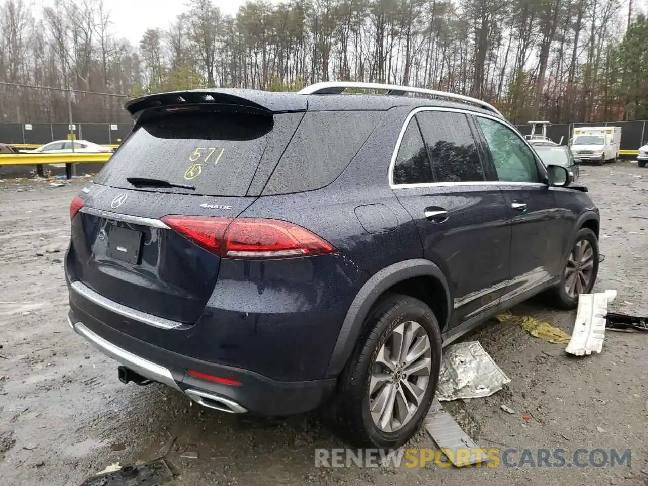 4 Photograph of a damaged car 4JGFB4KB5MA410301 MERCEDES-BENZ GLE-CLASS 2021