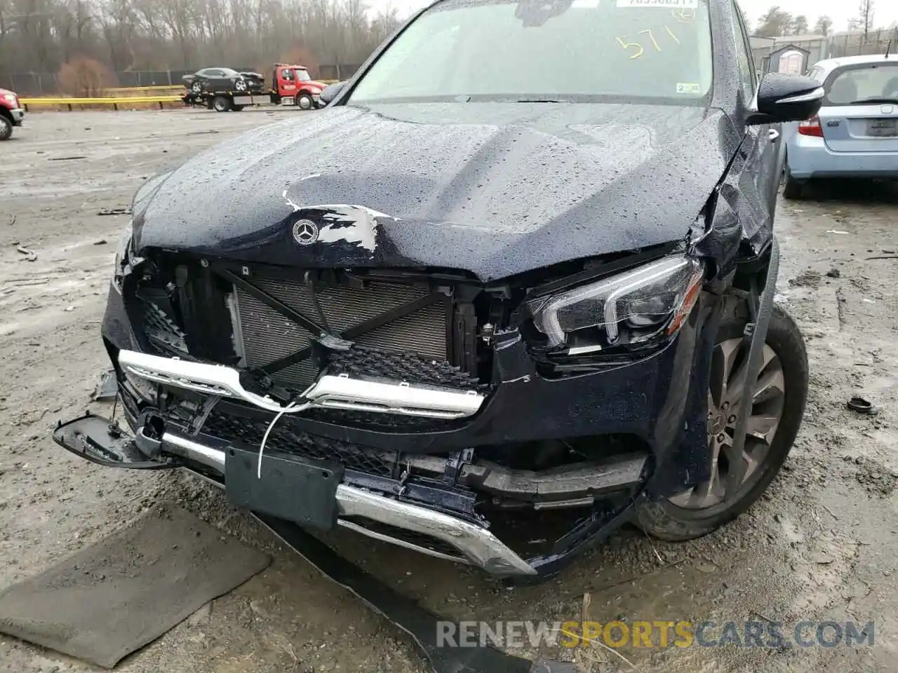 9 Photograph of a damaged car 4JGFB4KB5MA410301 MERCEDES-BENZ GLE-CLASS 2021