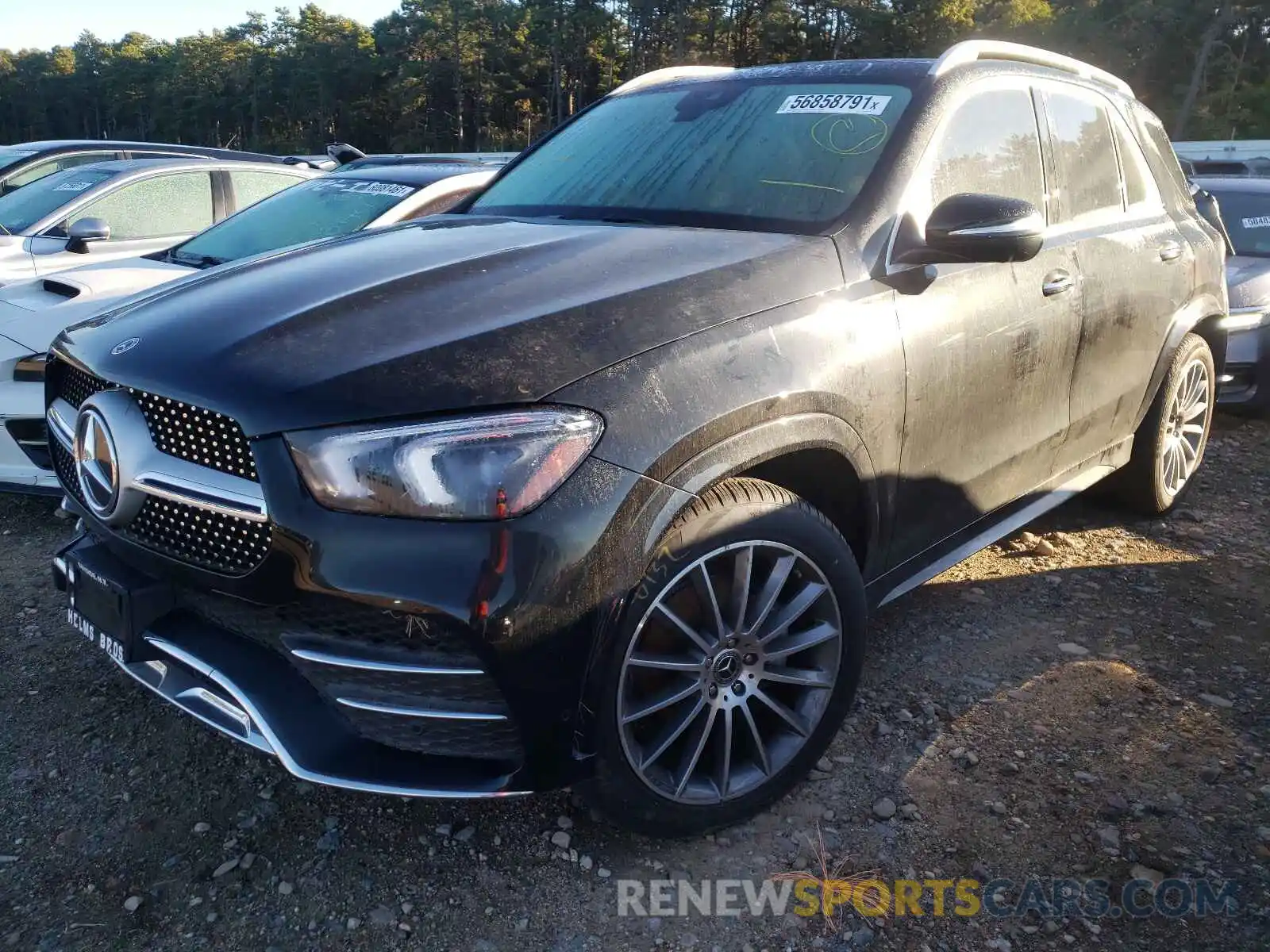 2 Photograph of a damaged car 4JGFB4KB5MA457134 MERCEDES-BENZ GLE-CLASS 2021