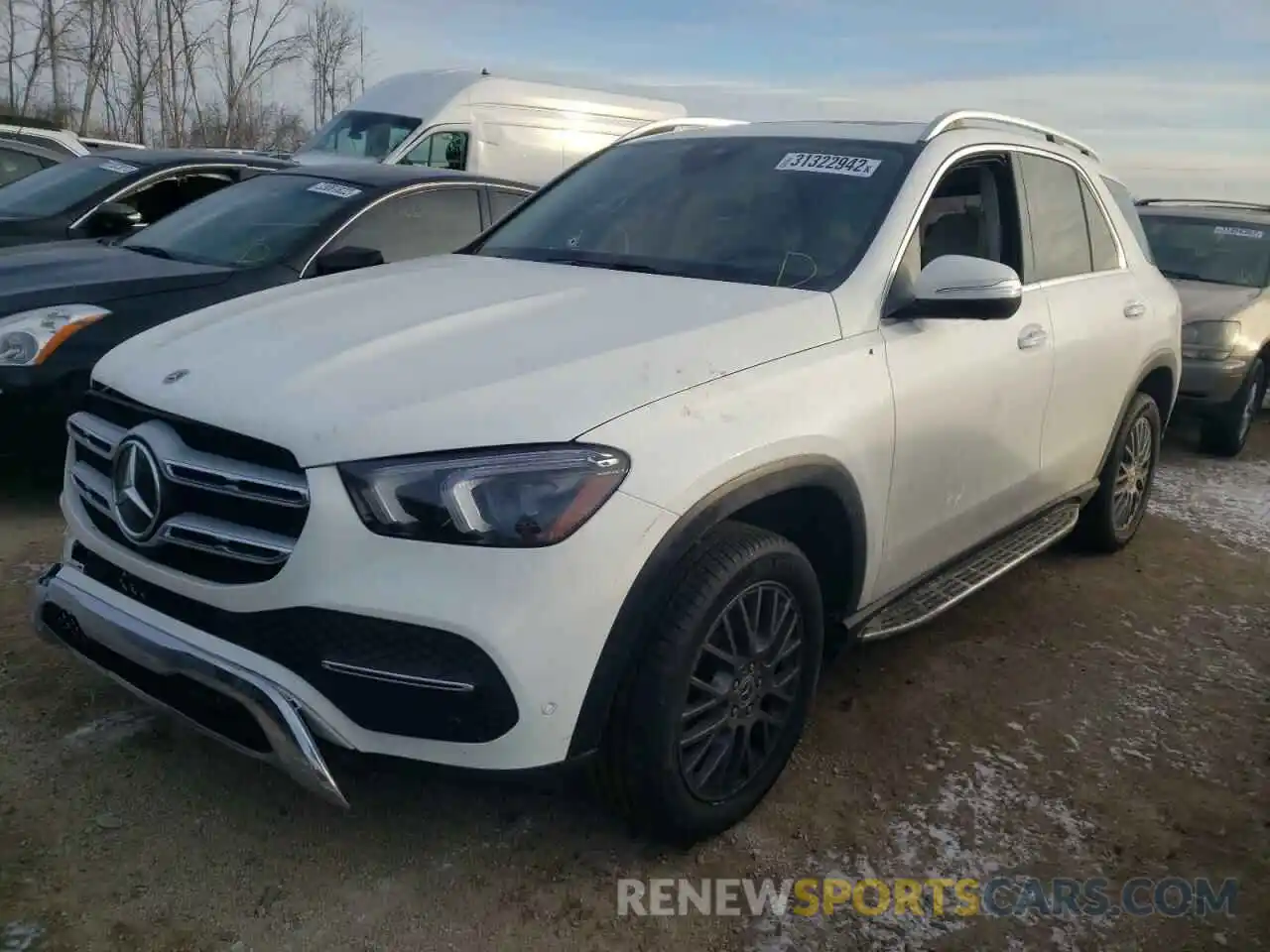 2 Photograph of a damaged car 4JGFB4KB5MA460194 MERCEDES-BENZ GLE-CLASS 2021