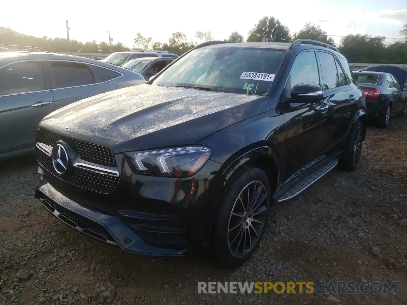 2 Photograph of a damaged car 4JGFB4KB5MA479747 MERCEDES-BENZ GLE-CLASS 2021