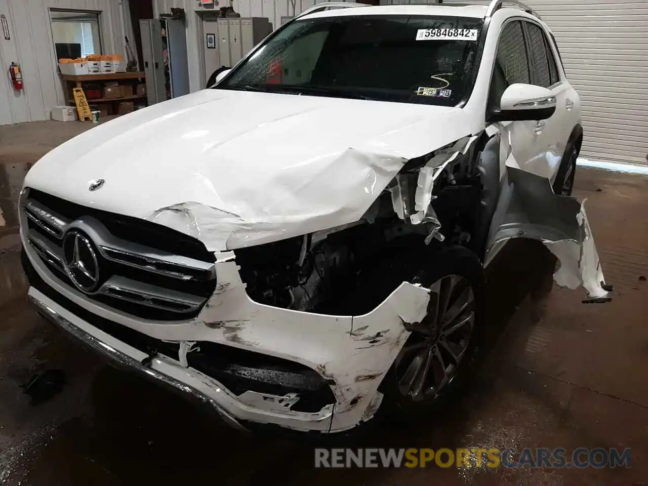 9 Photograph of a damaged car 4JGFB4KB5MA545813 MERCEDES-BENZ GLE-CLASS 2021