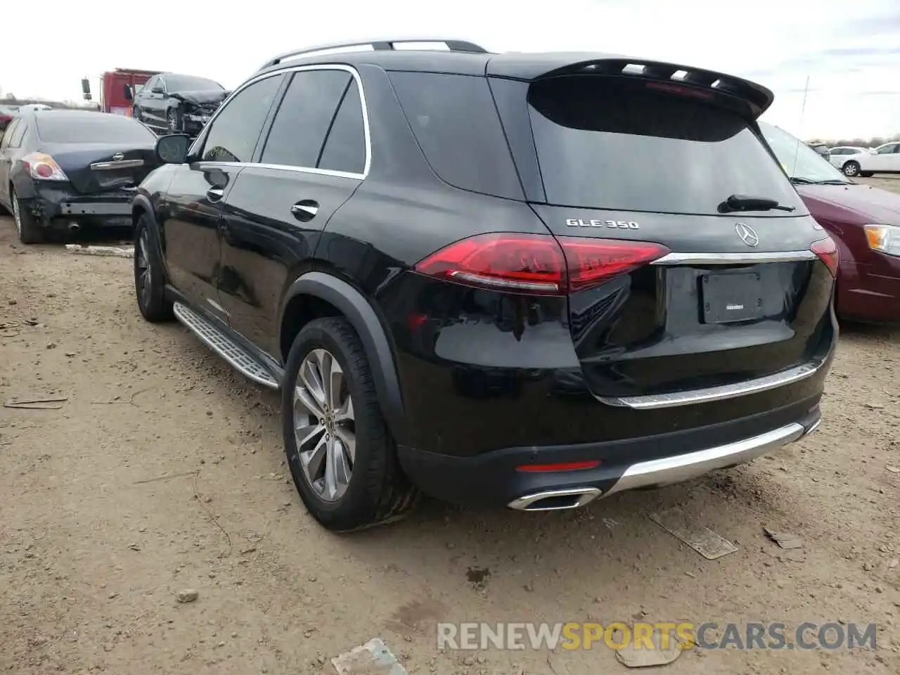 3 Photograph of a damaged car 4JGFB4KB6MA322194 MERCEDES-BENZ GLE-CLASS 2021