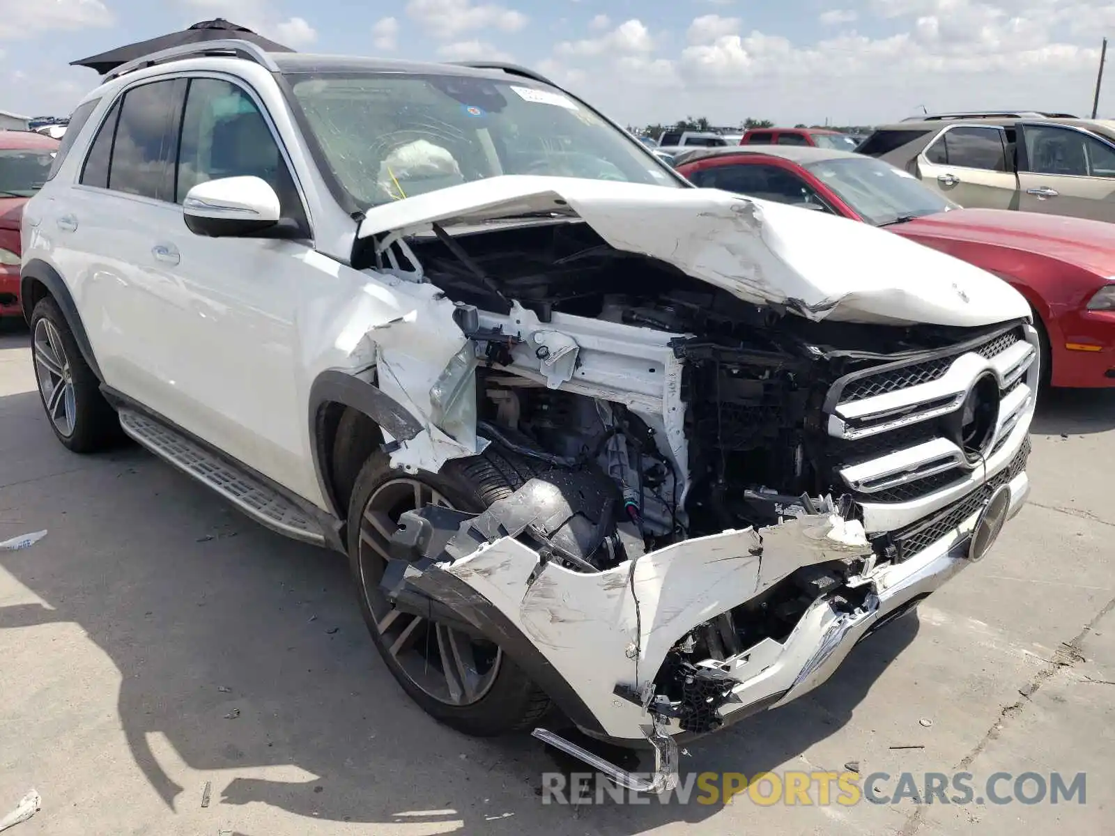 1 Photograph of a damaged car 4JGFB4KB6MA373677 MERCEDES-BENZ GLE-CLASS 2021