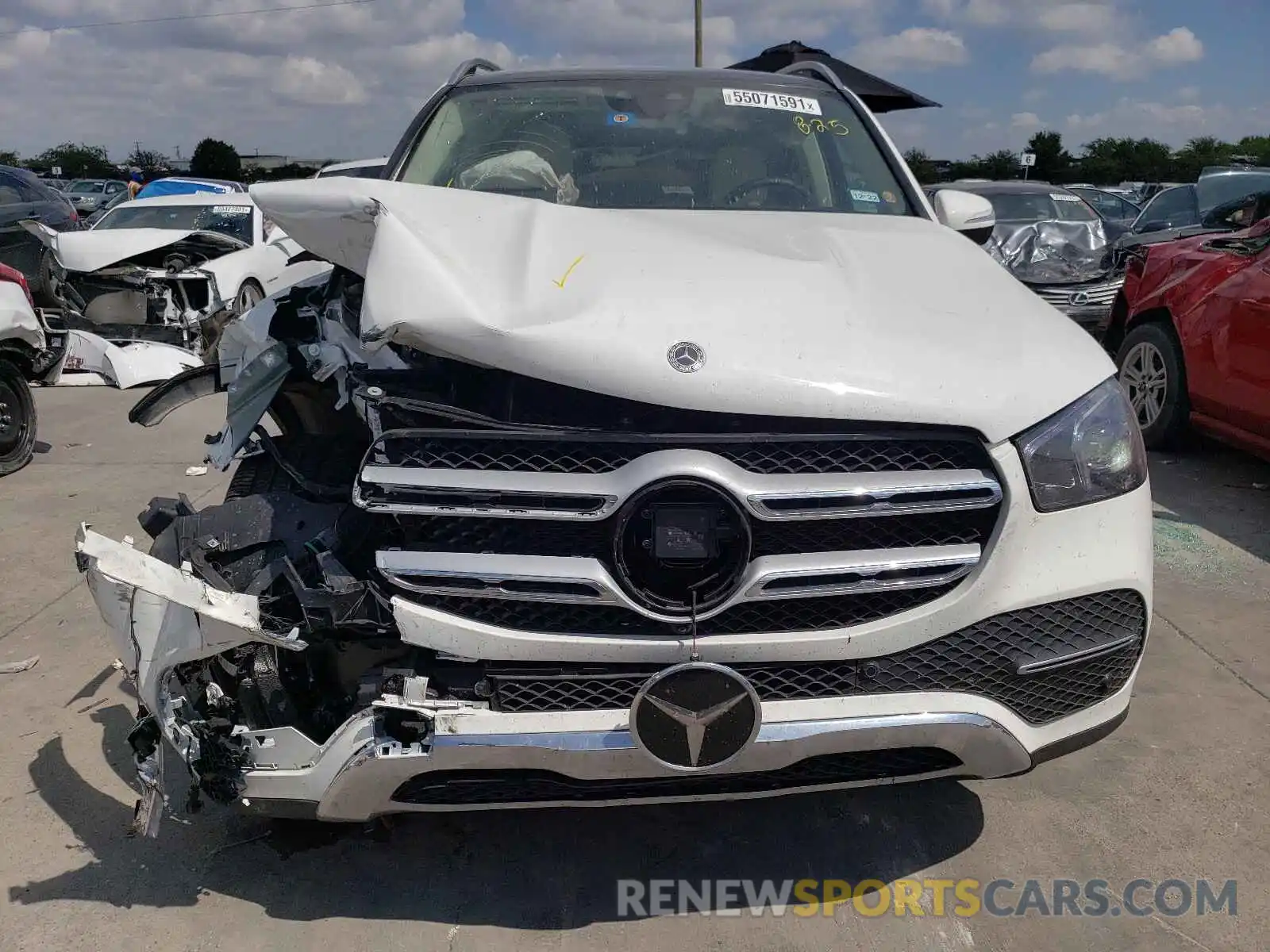 9 Photograph of a damaged car 4JGFB4KB6MA373677 MERCEDES-BENZ GLE-CLASS 2021