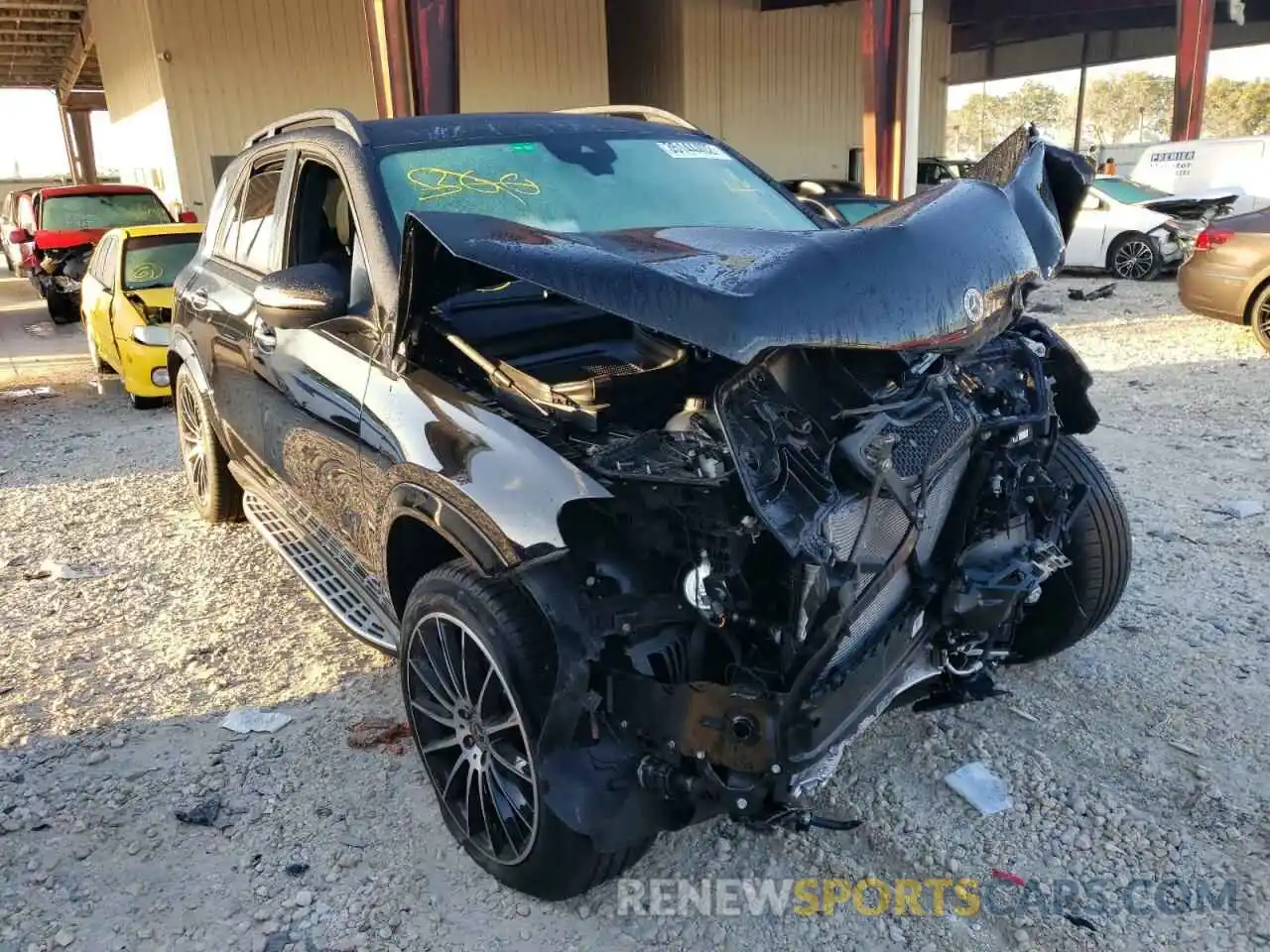 1 Photograph of a damaged car 4JGFB4KB6MA421906 MERCEDES-BENZ GLE-CLASS 2021