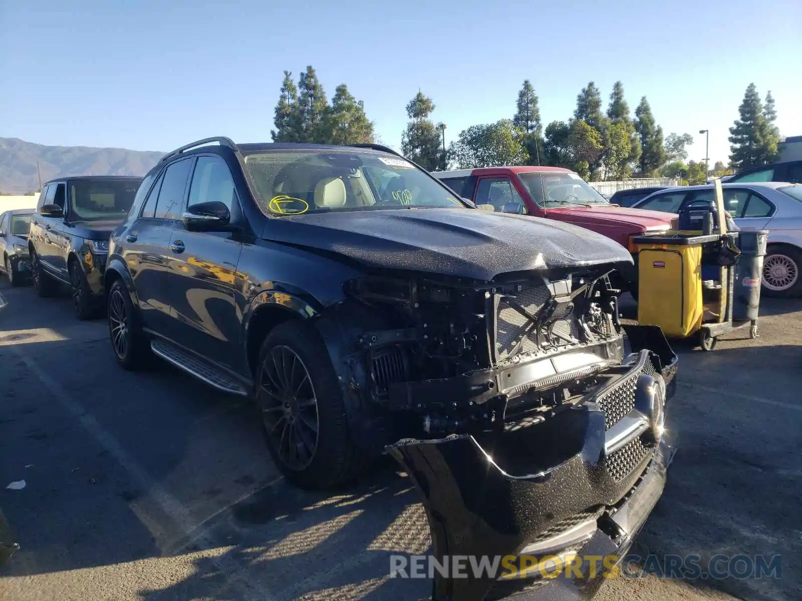 1 Photograph of a damaged car 4JGFB4KB6MA474346 MERCEDES-BENZ GLE-CLASS 2021