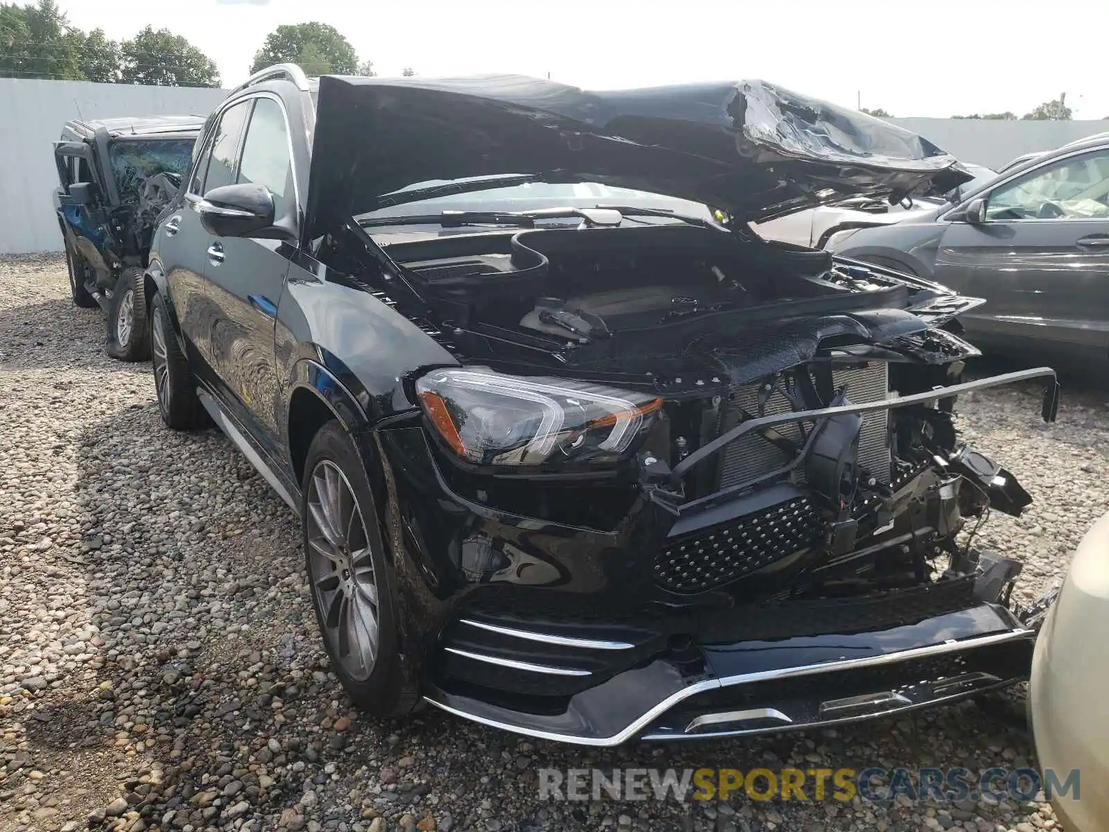 1 Photograph of a damaged car 4JGFB4KB6MA514182 MERCEDES-BENZ GLE-CLASS 2021