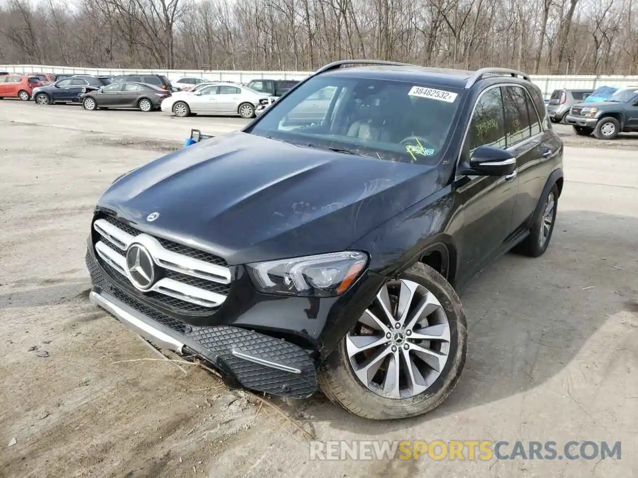 2 Photograph of a damaged car 4JGFB4KB6MA554665 MERCEDES-BENZ GLE-CLASS 2021