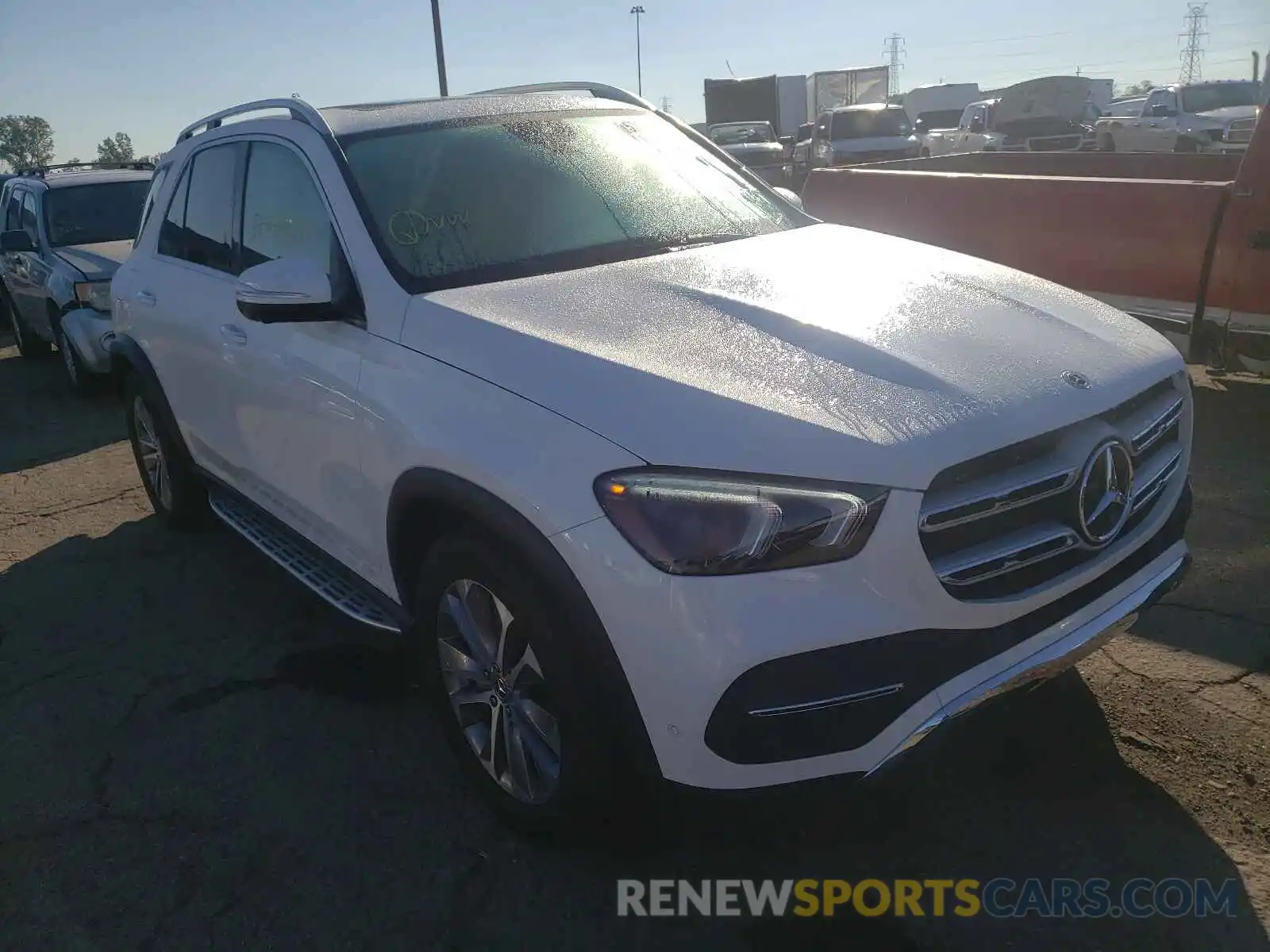 1 Photograph of a damaged car 4JGFB4KB7MA371114 MERCEDES-BENZ GLE-CLASS 2021