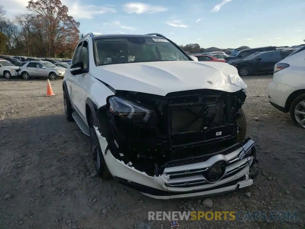 1 Photograph of a damaged car 4JGFB4KB7MA421977 MERCEDES-BENZ GLE-CLASS 2021