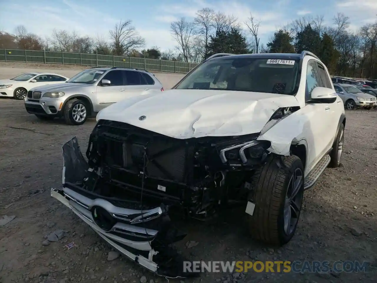 2 Photograph of a damaged car 4JGFB4KB7MA421977 MERCEDES-BENZ GLE-CLASS 2021