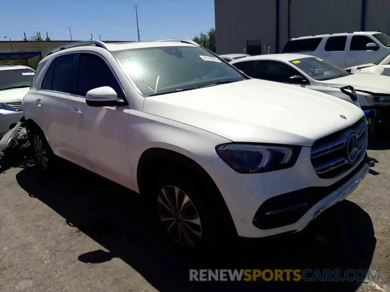 1 Photograph of a damaged car 4JGFB4KB7MA474520 MERCEDES-BENZ GLE-CLASS 2021