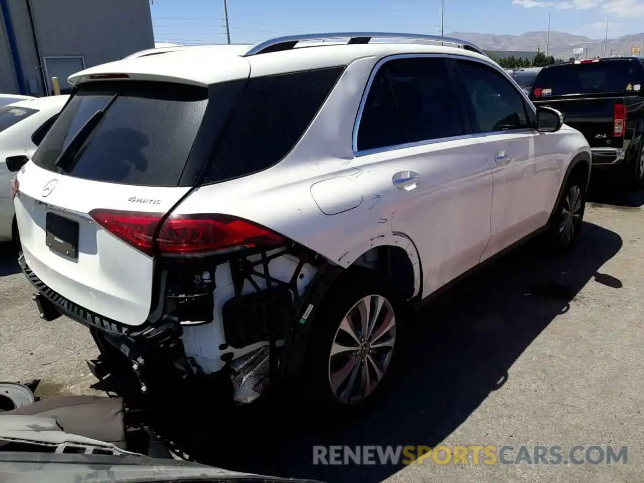 4 Photograph of a damaged car 4JGFB4KB7MA474520 MERCEDES-BENZ GLE-CLASS 2021