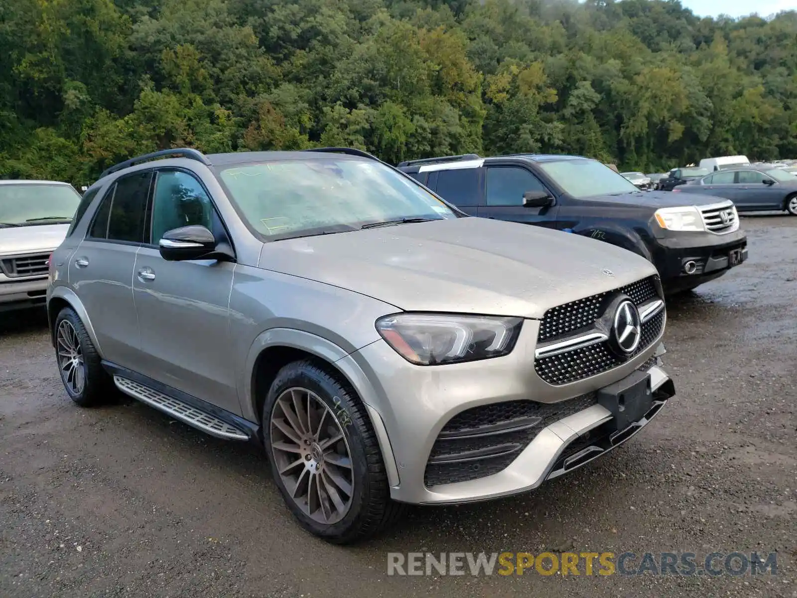 1 Photograph of a damaged car 4JGFB4KB7MA493178 MERCEDES-BENZ GLE-CLASS 2021