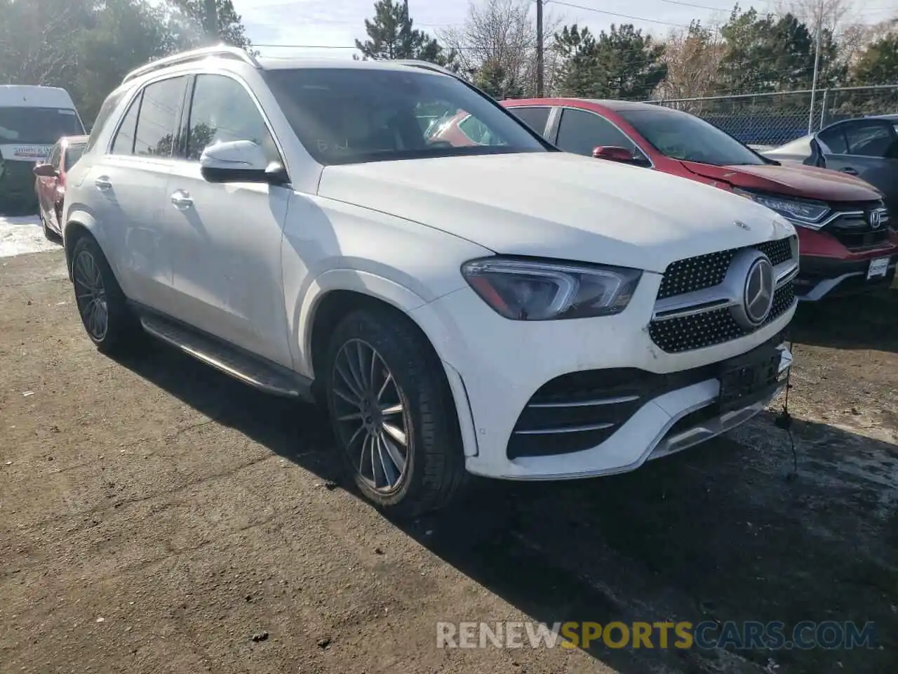 1 Photograph of a damaged car 4JGFB4KB8MA433863 MERCEDES-BENZ GLE-CLASS 2021