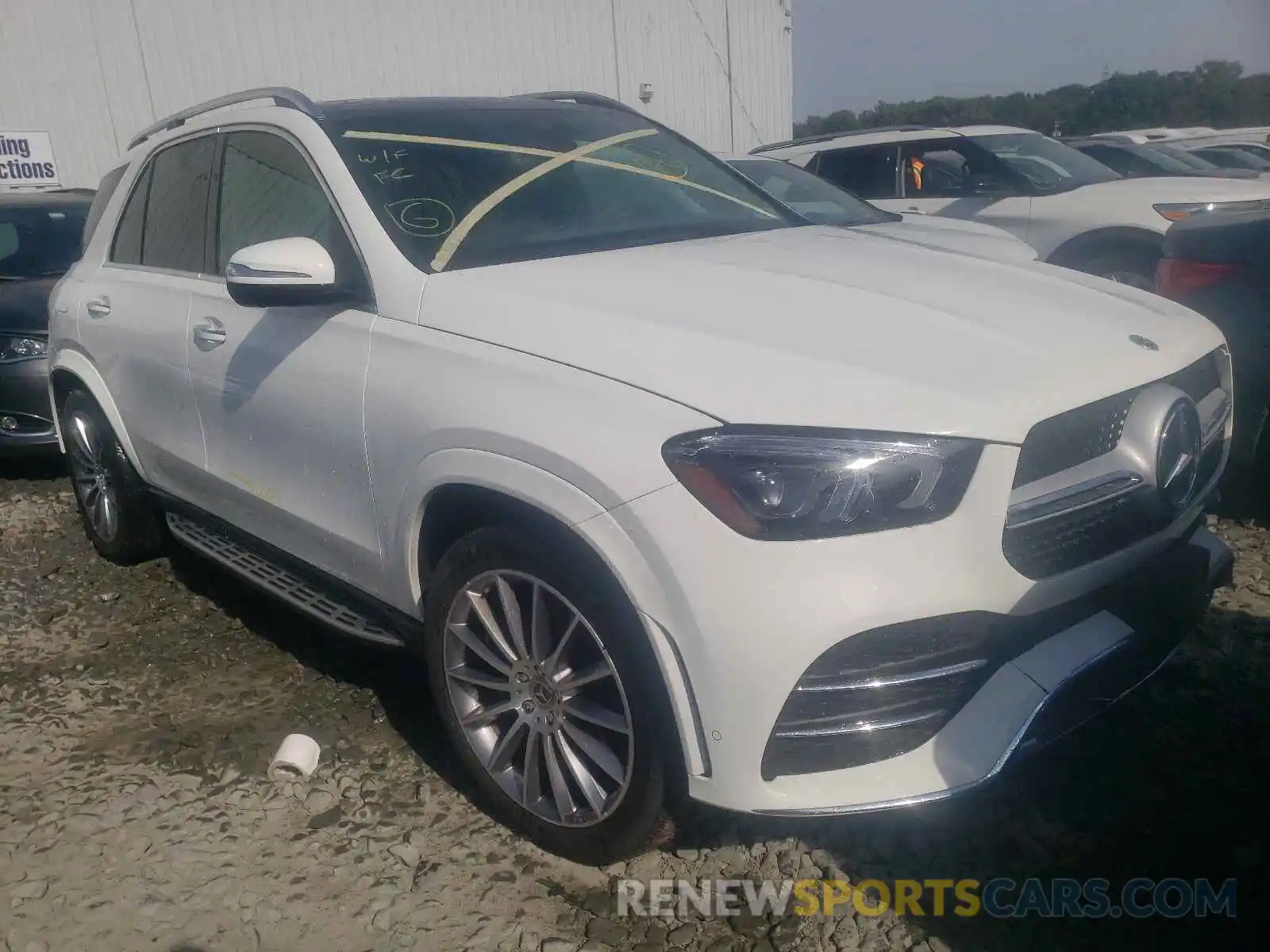 1 Photograph of a damaged car 4JGFB4KB8MA483730 MERCEDES-BENZ GLE-CLASS 2021