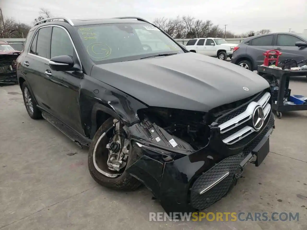 1 Photograph of a damaged car 4JGFB4KB9MA373723 MERCEDES-BENZ GLE-CLASS 2021