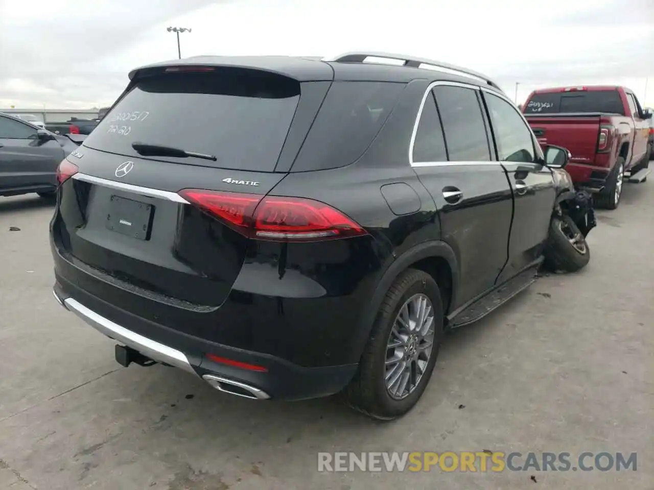 4 Фотография поврежденного автомобиля 4JGFB4KB9MA373723 MERCEDES-BENZ GLE-CLASS 2021