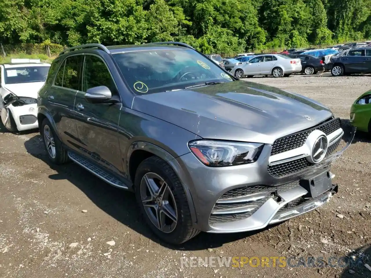 1 Photograph of a damaged car 4JGFB4KB9MA384561 MERCEDES-BENZ GLE-CLASS 2021