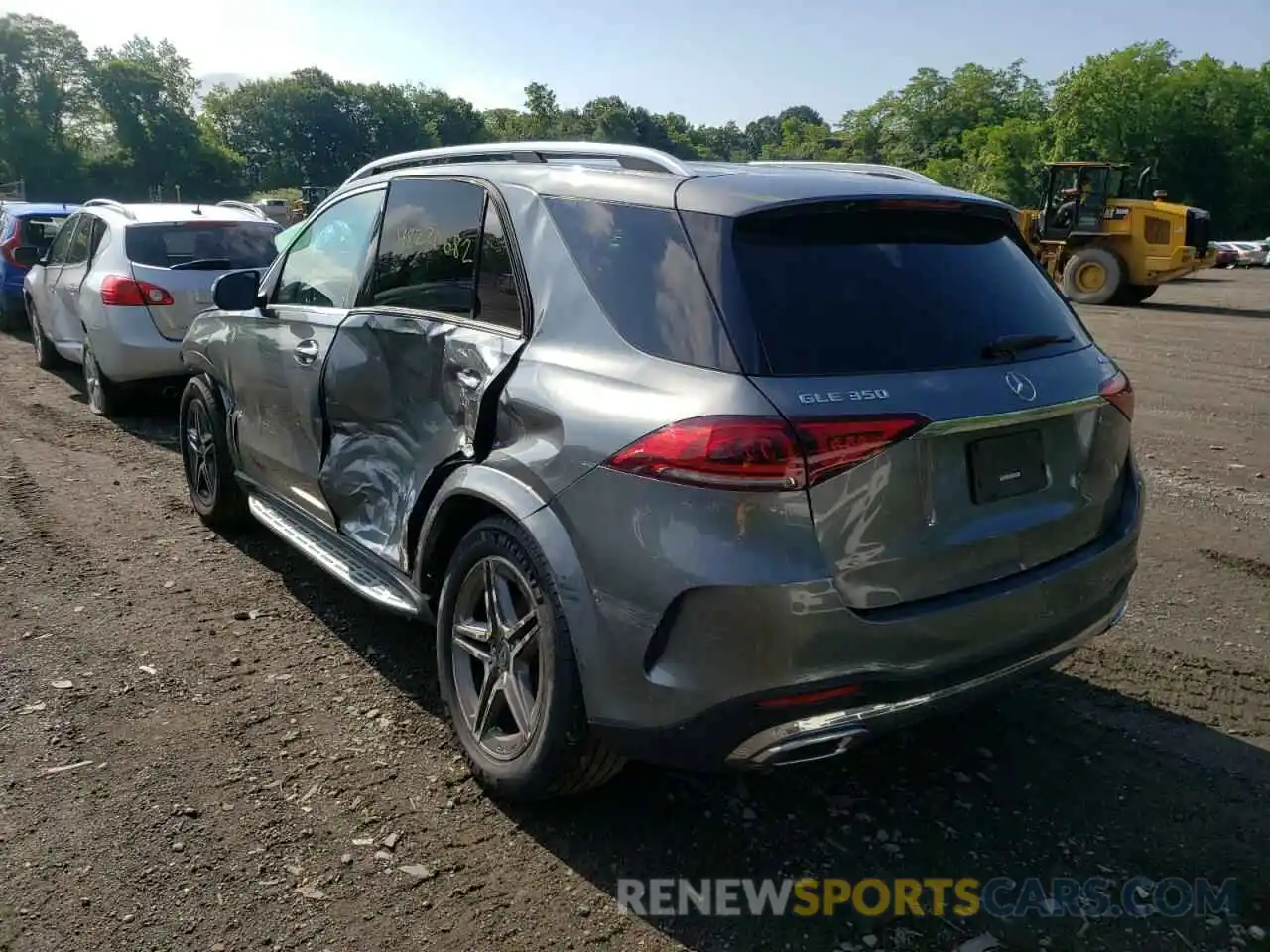 3 Photograph of a damaged car 4JGFB4KB9MA384561 MERCEDES-BENZ GLE-CLASS 2021