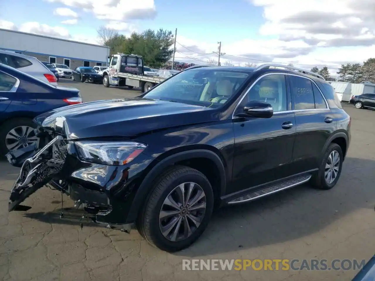 2 Photograph of a damaged car 4JGFB4KB9MA457072 MERCEDES-BENZ GLE-CLASS 2021