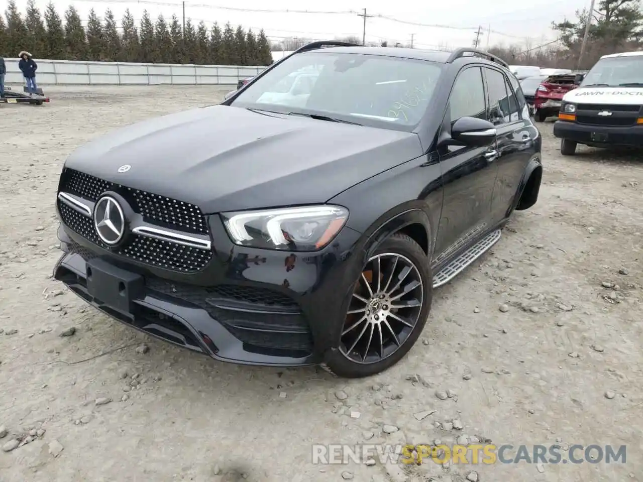 2 Photograph of a damaged car 4JGFB4KB9MA493392 MERCEDES-BENZ GLE-CLASS 2021