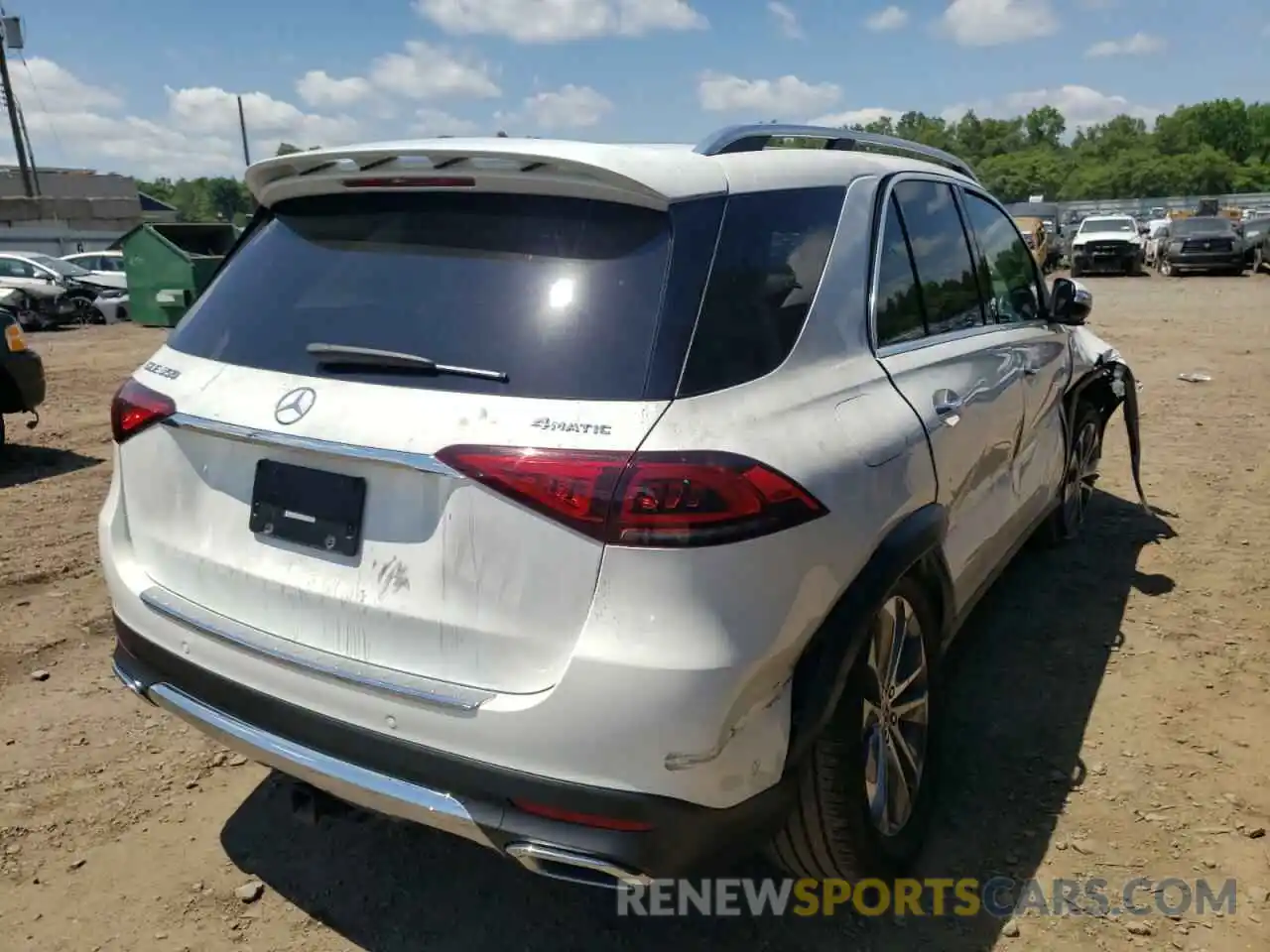 4 Photograph of a damaged car 4JGFB4KB9MA554594 MERCEDES-BENZ GLE-CLASS 2021