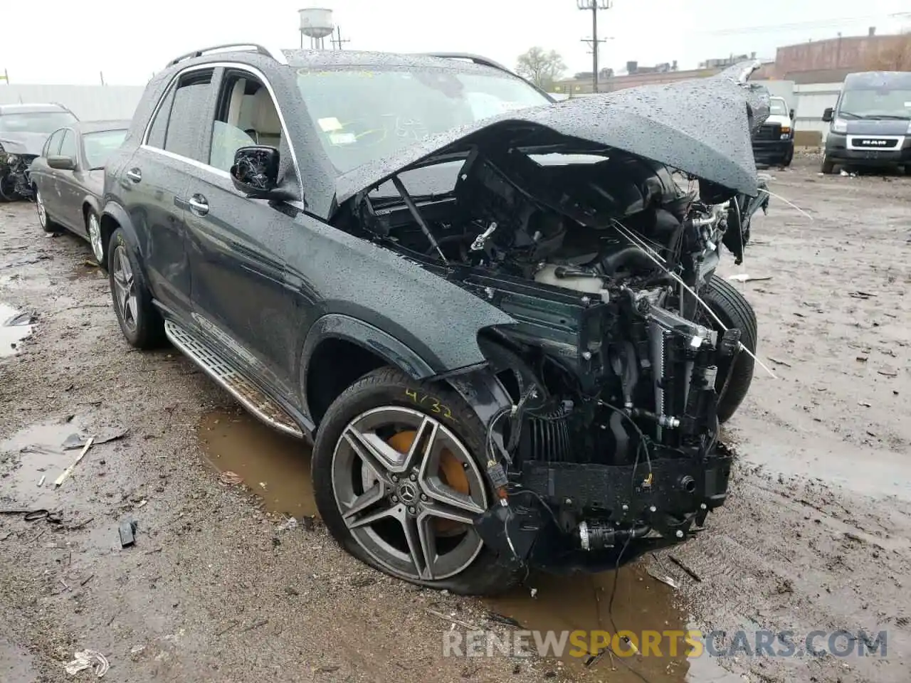 1 Photograph of a damaged car 4JGFB4KBXMA388473 MERCEDES-BENZ GLE-CLASS 2021