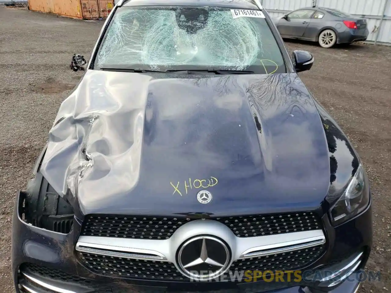 7 Photograph of a damaged car 4JGFB4KE2MA355767 MERCEDES-BENZ GLE-CLASS 2021