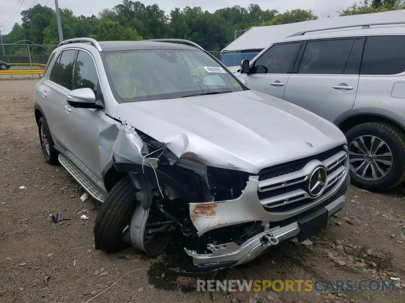 1 Photograph of a damaged car 4JGFB4KE4MA360422 MERCEDES-BENZ GLE-CLASS 2021