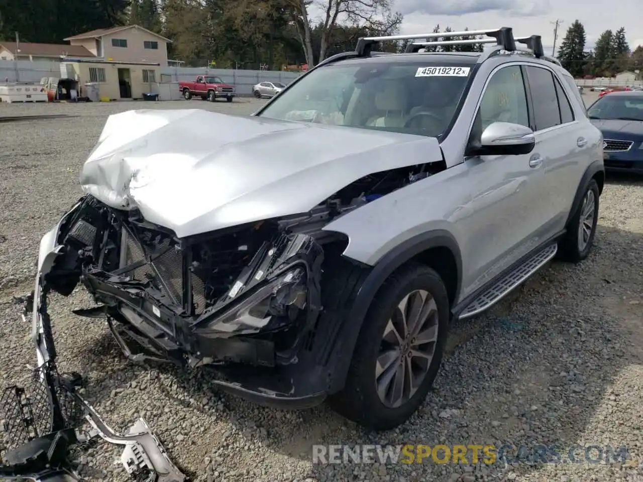 2 Photograph of a damaged car 4JGFB4KE4MA523151 MERCEDES-BENZ GLE-CLASS 2021