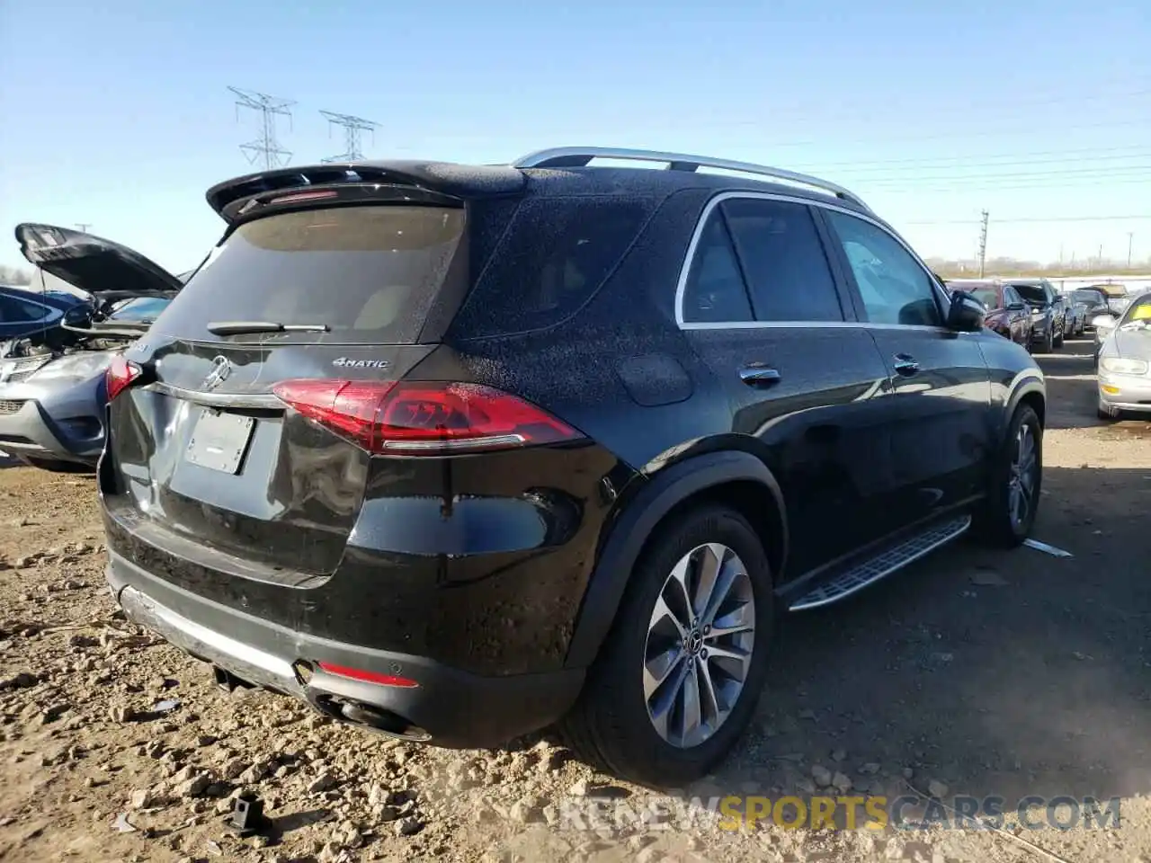 4 Фотография поврежденного автомобиля 4JGFB4KE5MA451831 MERCEDES-BENZ GLE-CLASS 2021