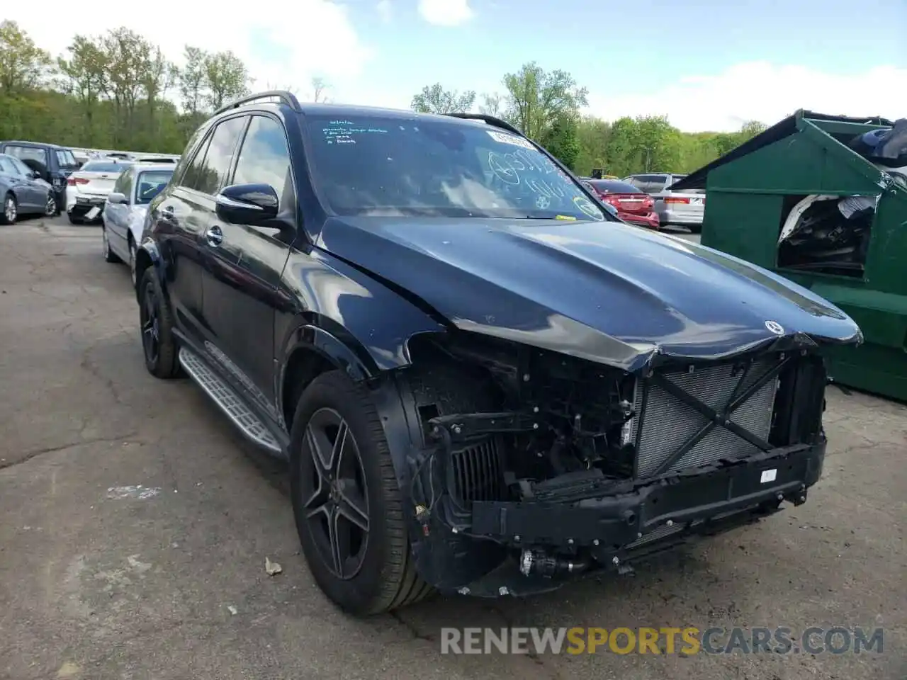 1 Photograph of a damaged car 4JGFB4KE5MA482819 MERCEDES-BENZ GLE-CLASS 2021