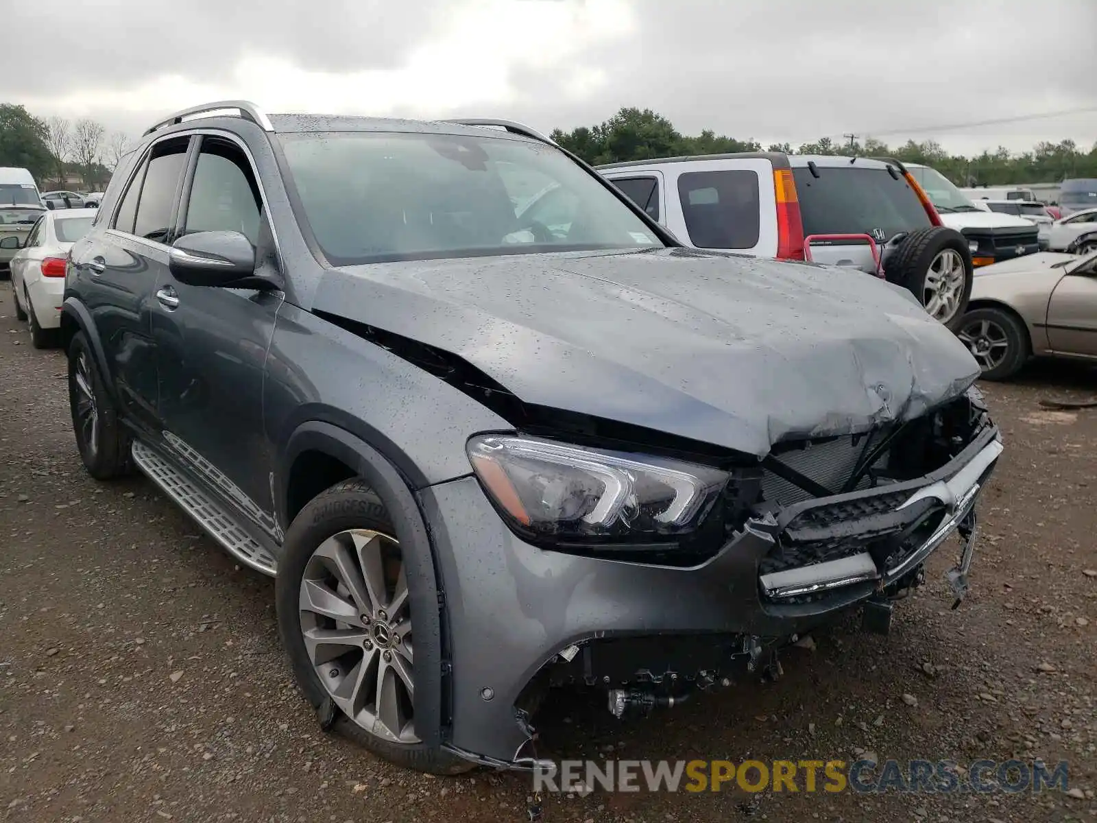 1 Photograph of a damaged car 4JGFB4KE7MA413940 MERCEDES-BENZ GLE-CLASS 2021