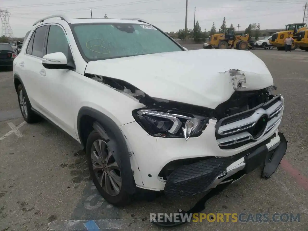 1 Photograph of a damaged car 4JGFB4KE8MA423831 MERCEDES-BENZ GLE-CLASS 2021