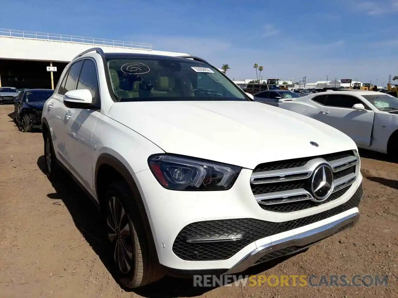 1 Photograph of a damaged car 4JGFB4KE8MA484662 MERCEDES-BENZ GLE-CLASS 2021