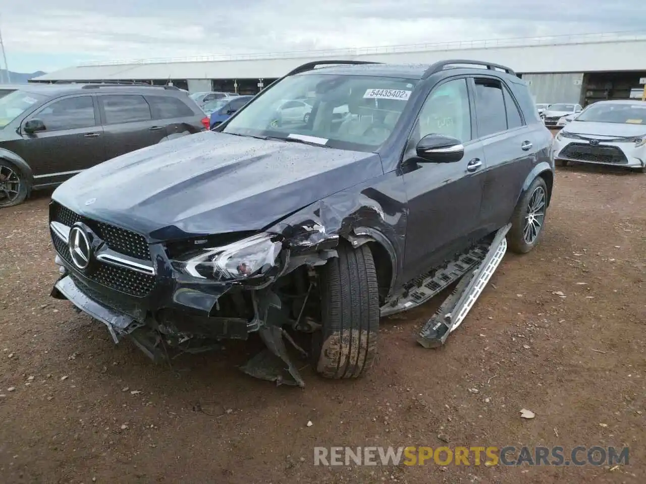 2 Photograph of a damaged car 4JGFB4KEXMA388838 MERCEDES-BENZ GLE-CLASS 2021