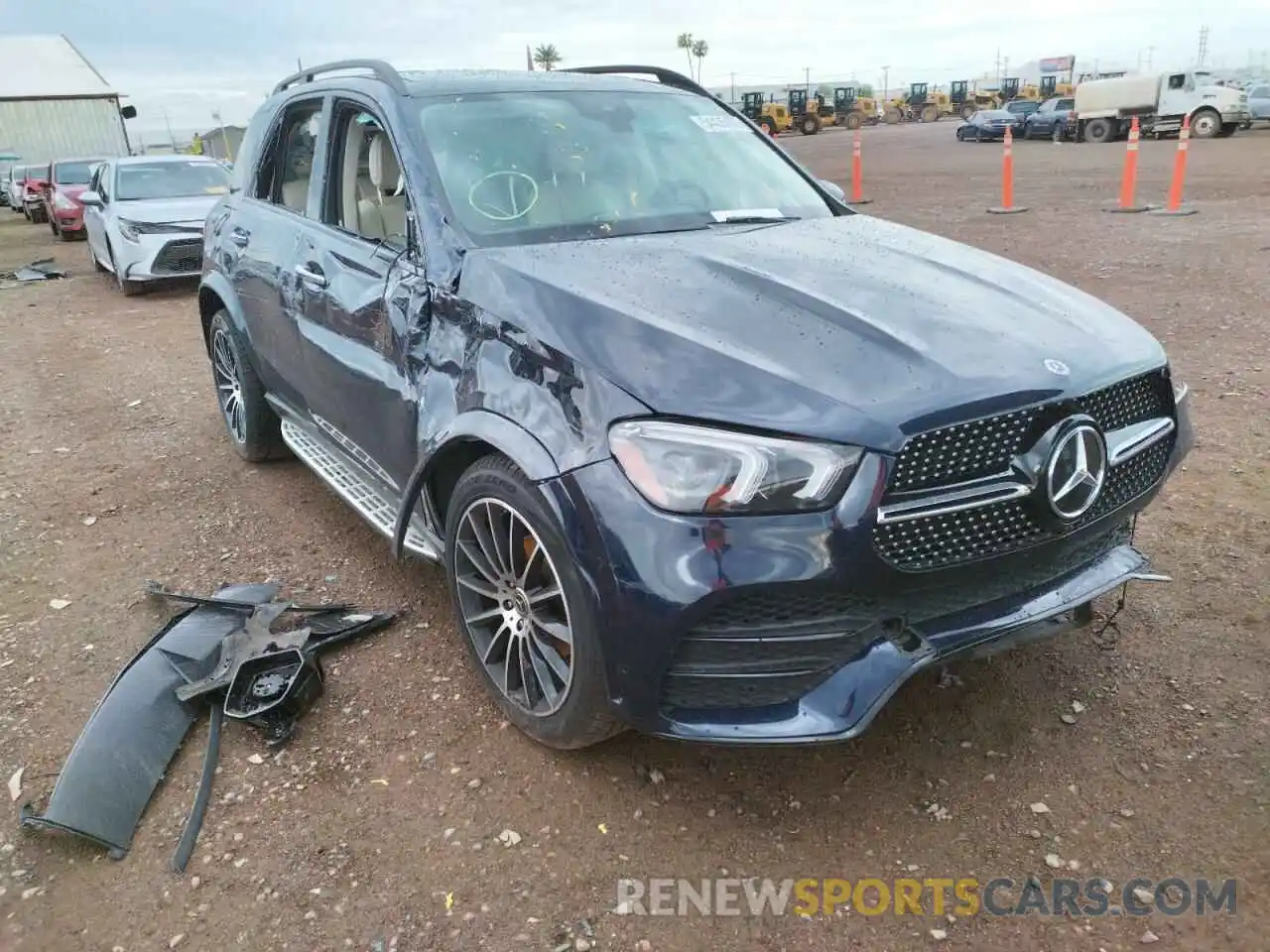 9 Photograph of a damaged car 4JGFB4KEXMA388838 MERCEDES-BENZ GLE-CLASS 2021