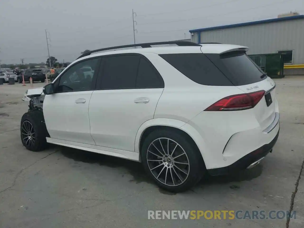 2 Photograph of a damaged car 4JGFB5KB1MA398427 MERCEDES-BENZ GLE-CLASS 2021