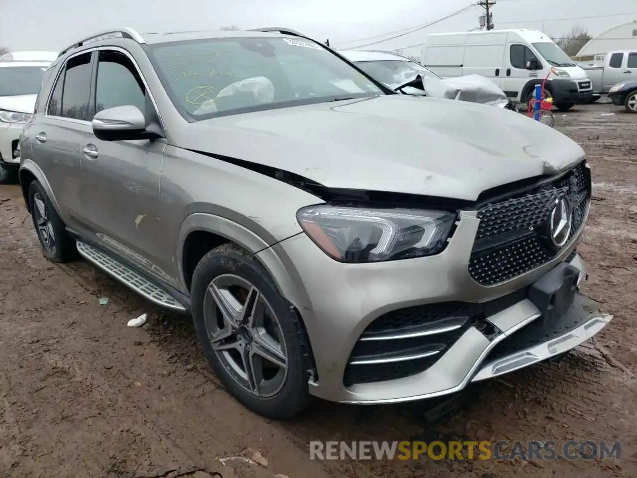 1 Photograph of a damaged car 4JGFB5KB2MA373844 MERCEDES-BENZ GLE-CLASS 2021