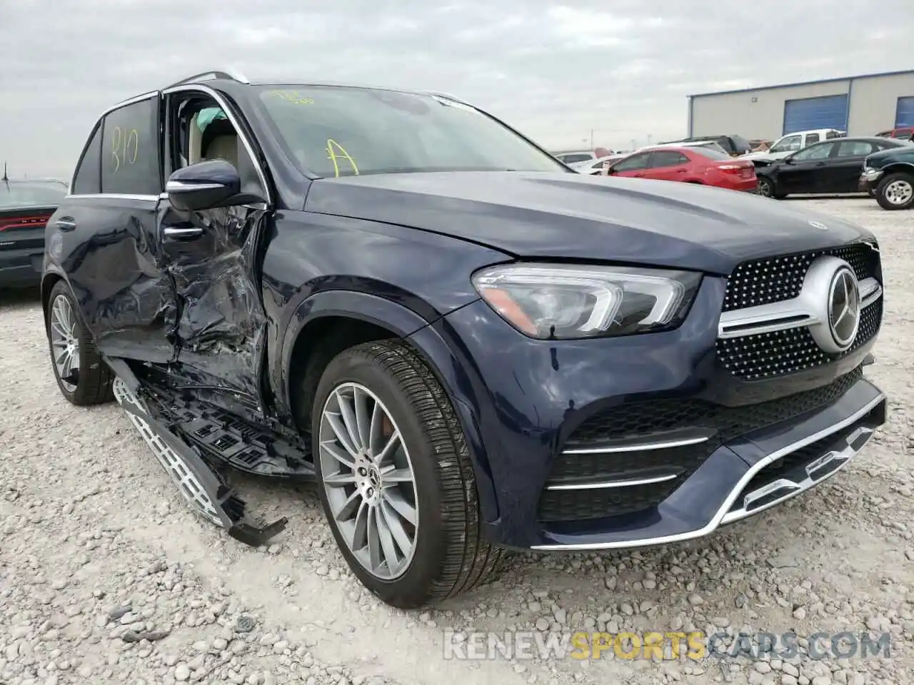 1 Photograph of a damaged car 4JGFB5KB2MA383144 MERCEDES-BENZ GLE-CLASS 2021