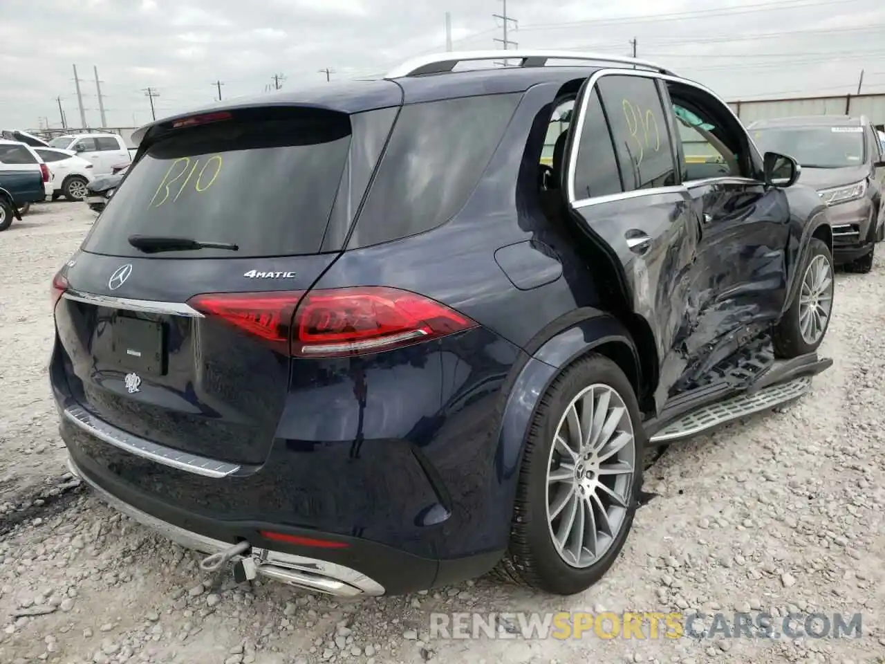 4 Photograph of a damaged car 4JGFB5KB2MA383144 MERCEDES-BENZ GLE-CLASS 2021