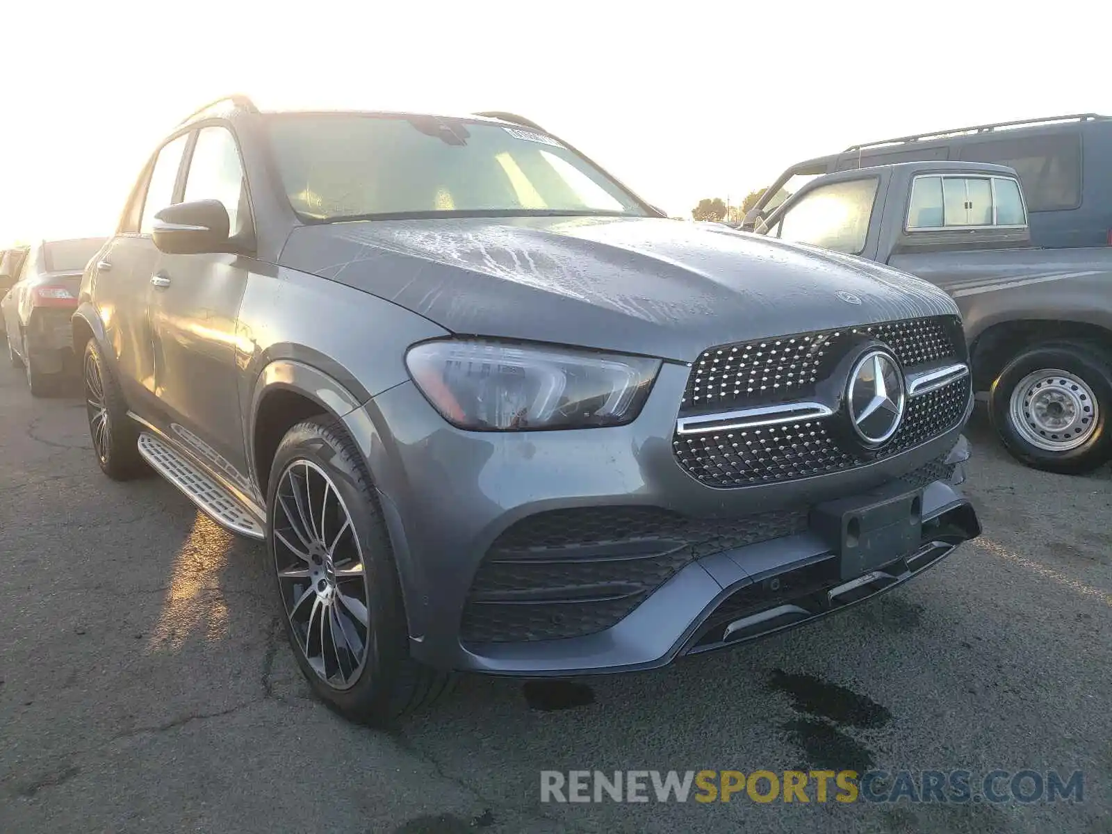 1 Photograph of a damaged car 4JGFB5KB2MA398517 MERCEDES-BENZ GLE-CLASS 2021