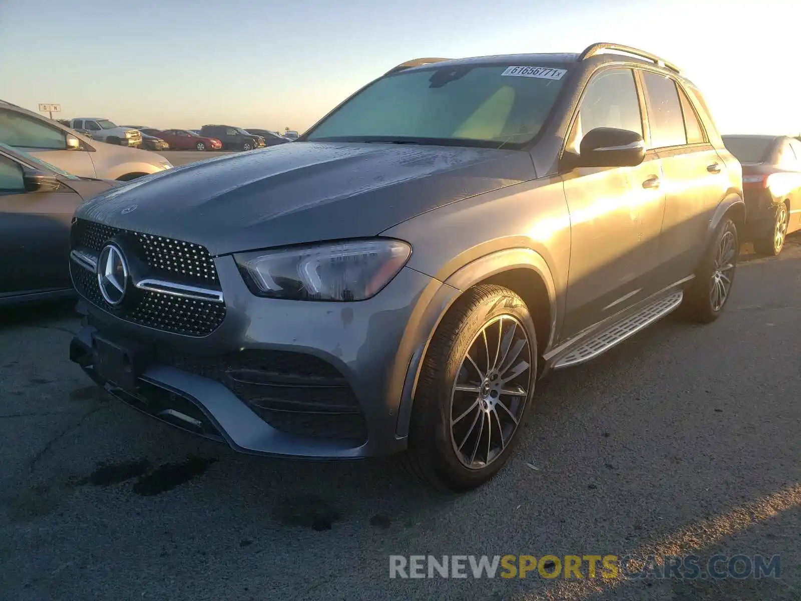 2 Photograph of a damaged car 4JGFB5KB2MA398517 MERCEDES-BENZ GLE-CLASS 2021