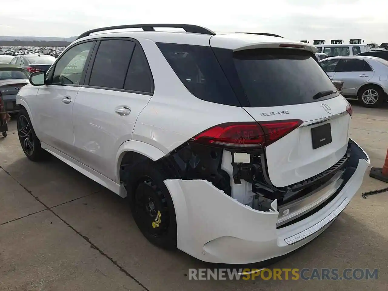 3 Photograph of a damaged car 4JGFB5KB2MA527596 MERCEDES-BENZ GLE-CLASS 2021