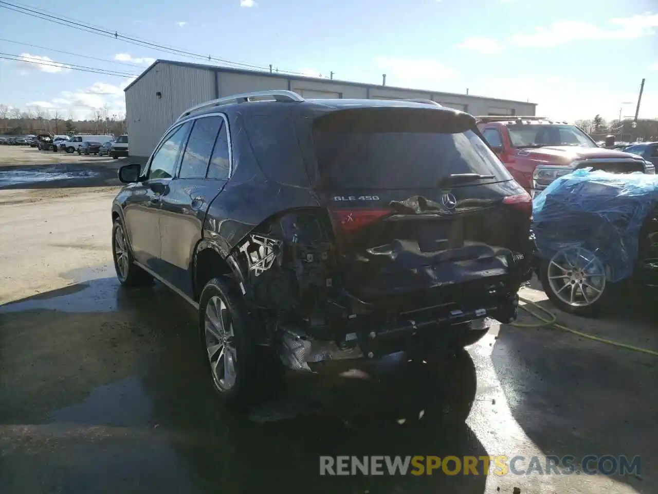 3 Photograph of a damaged car 4JGFB5KB4MA463285 MERCEDES-BENZ GLE-CLASS 2021