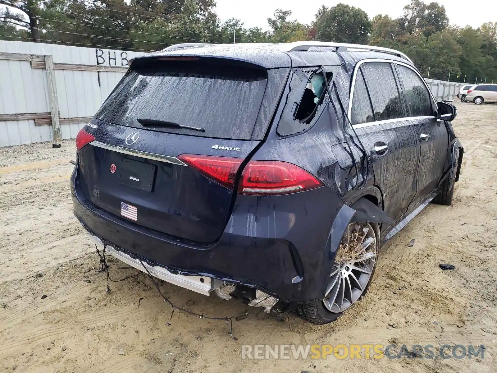 4 Photograph of a damaged car 4JGFB5KB5MA377435 MERCEDES-BENZ GLE-CLASS 2021